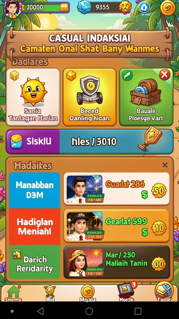 Karakter baru yang ditambahkan dalam pembaruan terbaru.