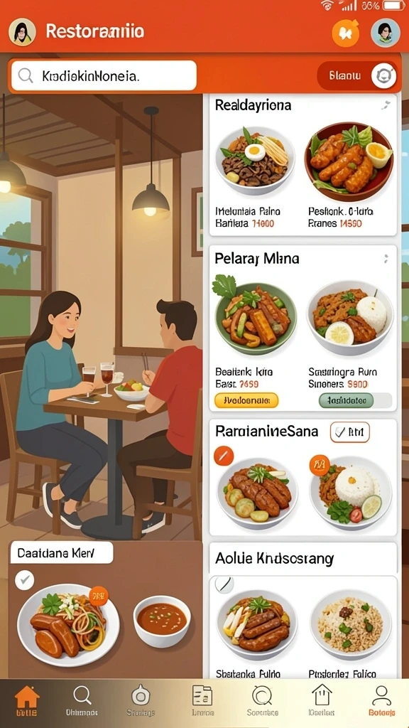 Tampilan antarmuka yang menarik dan mudah dinavigasi.