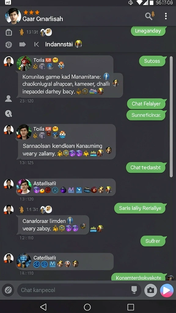 Karakter unik yang menambah keseruan permainan.