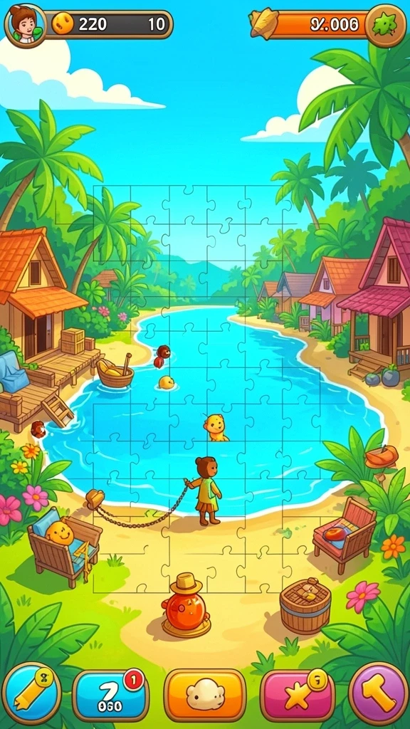Beragam mini game seru untuk dimainkan.