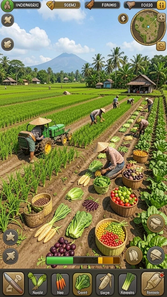 Tampilan awal yang memikat dan mudah dinavigasi.