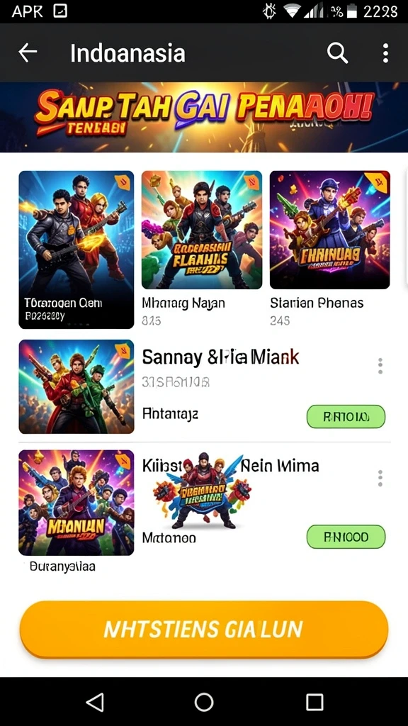 Karakter yang beragam dan menarik.