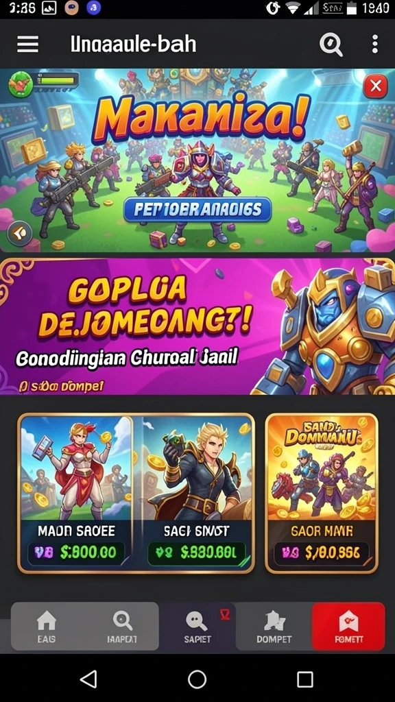 Screenshot dari gameplay yang menunjukkan aksi seru di dalam BENGKEL69.