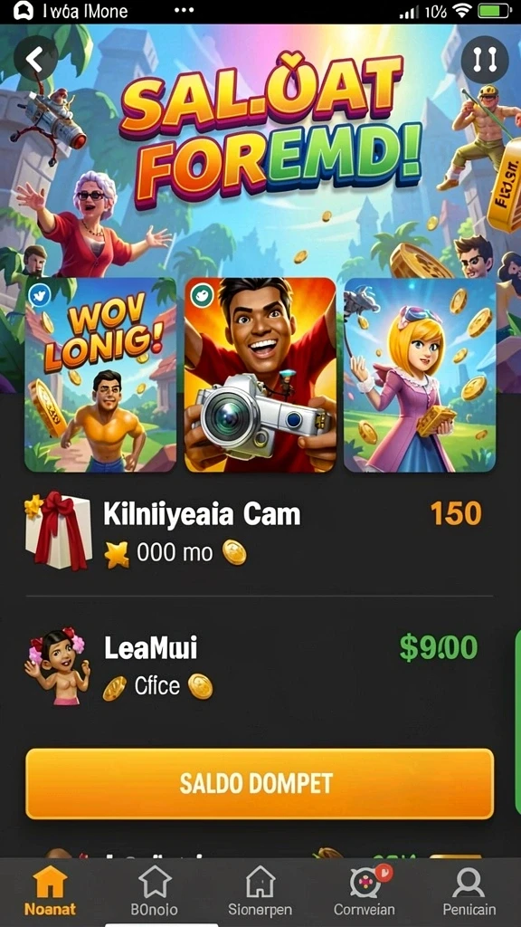 Gameplay yang dinamis dan penuh tantangan.