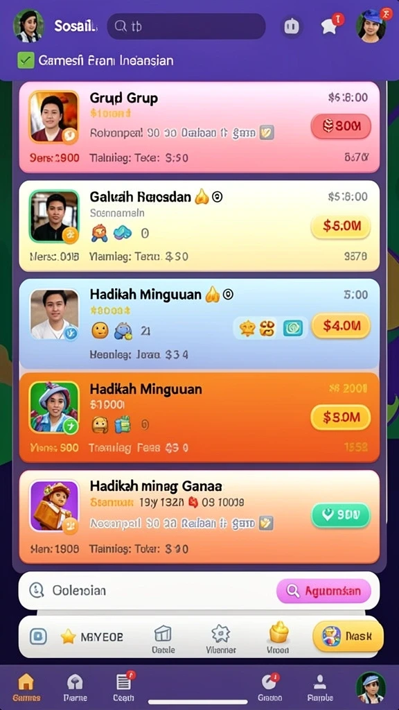 Screenshot dari karakter utama dalam petualangan.