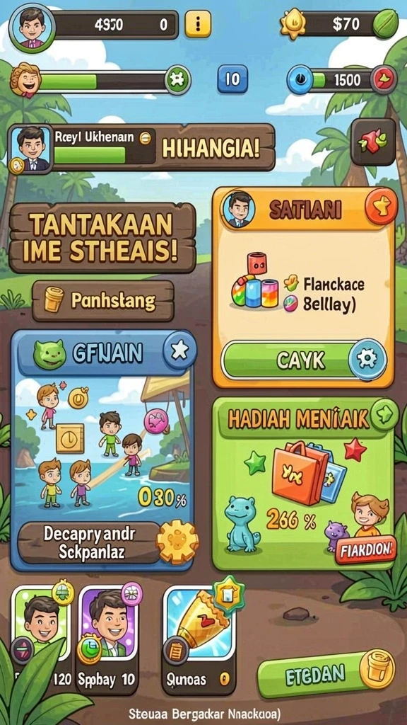 Screenshot menampilkan karakter utama dalam misi pertama.