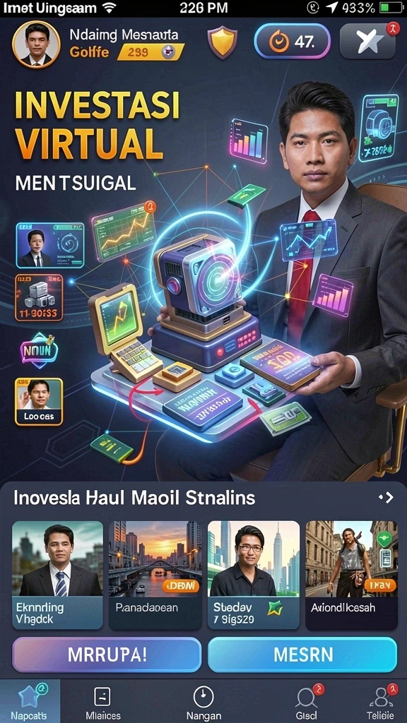 Tampilan antarmuka FUFUSLOT yang menarik dan mudah dinavigasi.