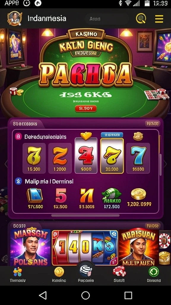 Tangkapan layar menunjukkan grafis yang memukau dan gameplay yang menarik.