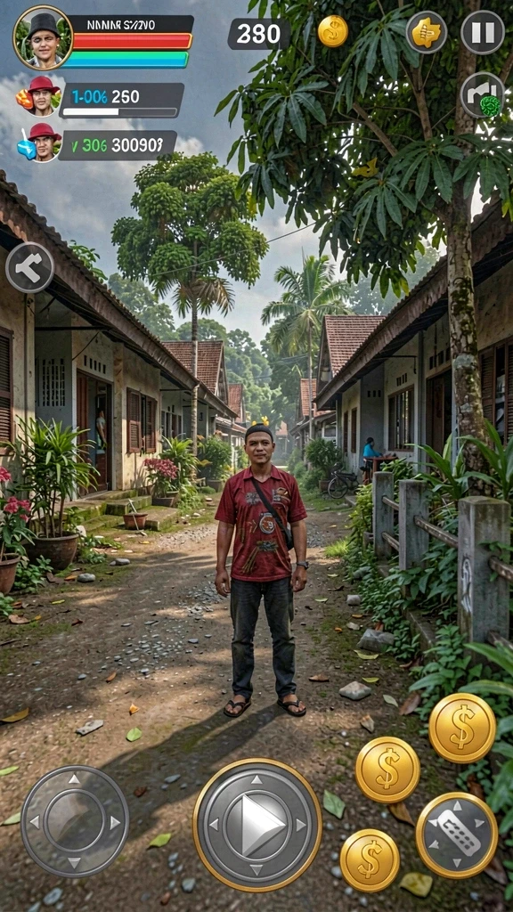 Tampilan awal yang menarik dan user-friendly.