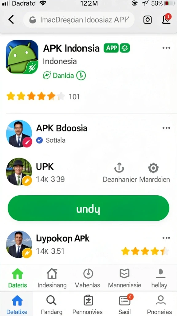 Berbagai karakter menarik untuk dipilih.