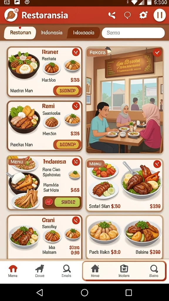 Fitur sosial yang memungkinkan interaksi antar pemain.