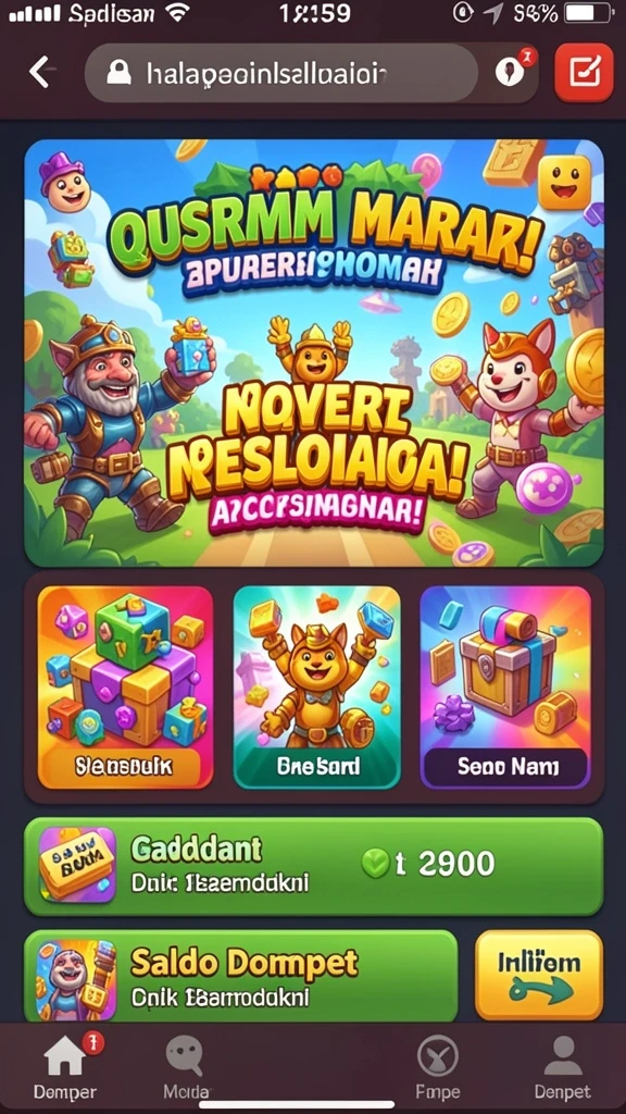 Pengguna dapat memilih mode permainan yang diinginkan.