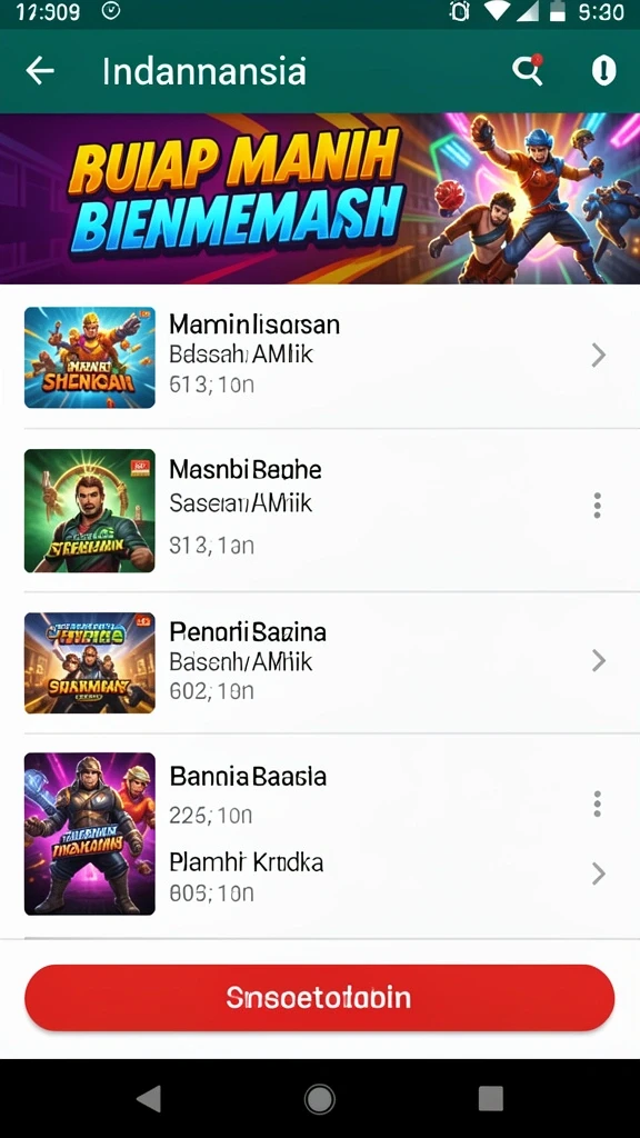 Mode permainan yang beragam dan menyenangkan.