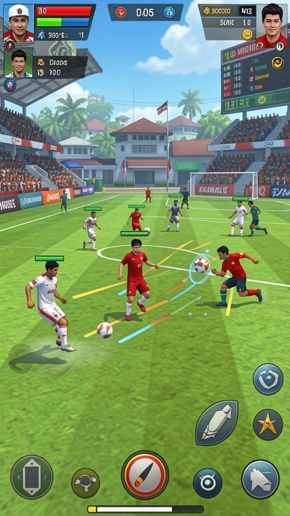 Tampilan antarmuka yang menarik dan user-friendly.