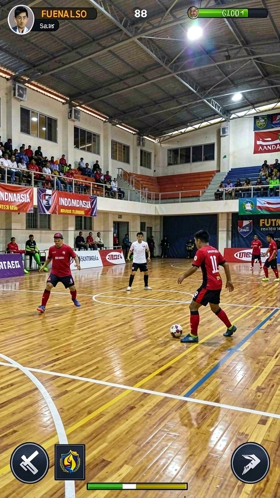 Antarmuka yang mudah digunakan untuk semua pemain.