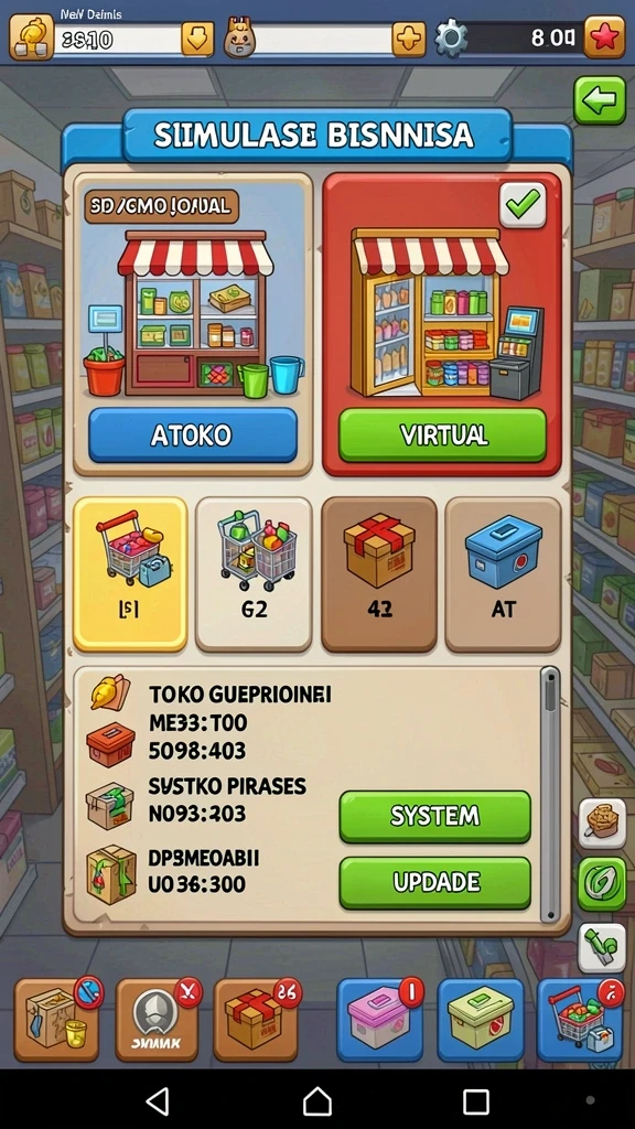 Misi yang menantang dan beragam level permainan.