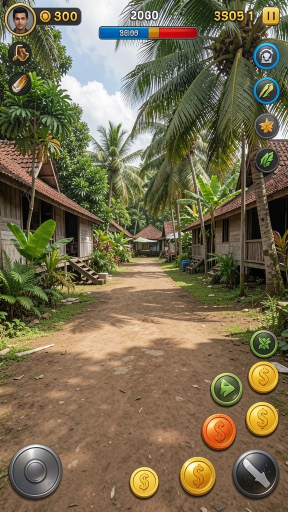 Tampilan antarmuka yang sederhana dan intuitif.