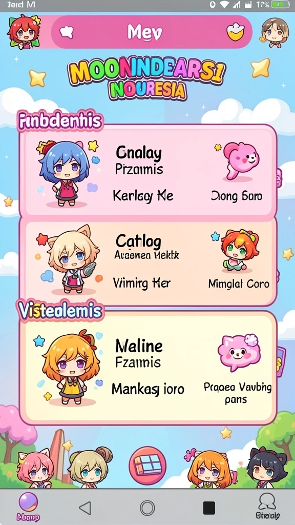 Screenshot menunjukkan tampilan antarmuka yang menarik.