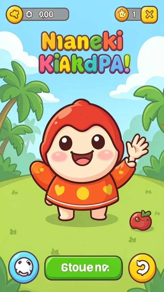 Tampilan utama NGASO77 dengan grafik menarik.
