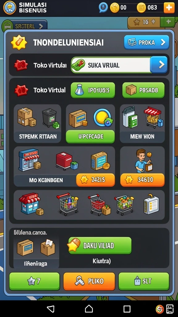 Tampilan antarmuka yang sederhana dan menarik.