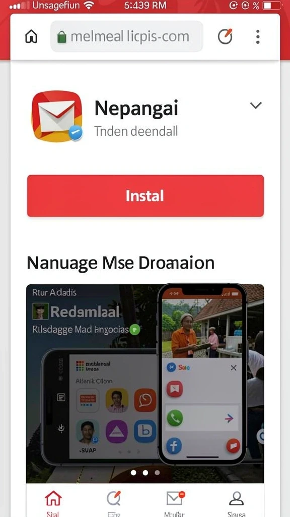Tampilan antarmuka yang modern dan menarik.