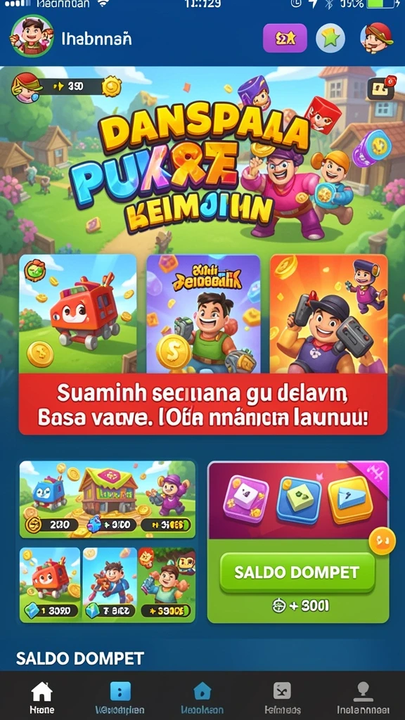 Menu pengaturan yang mudah dipahami dan digunakan.