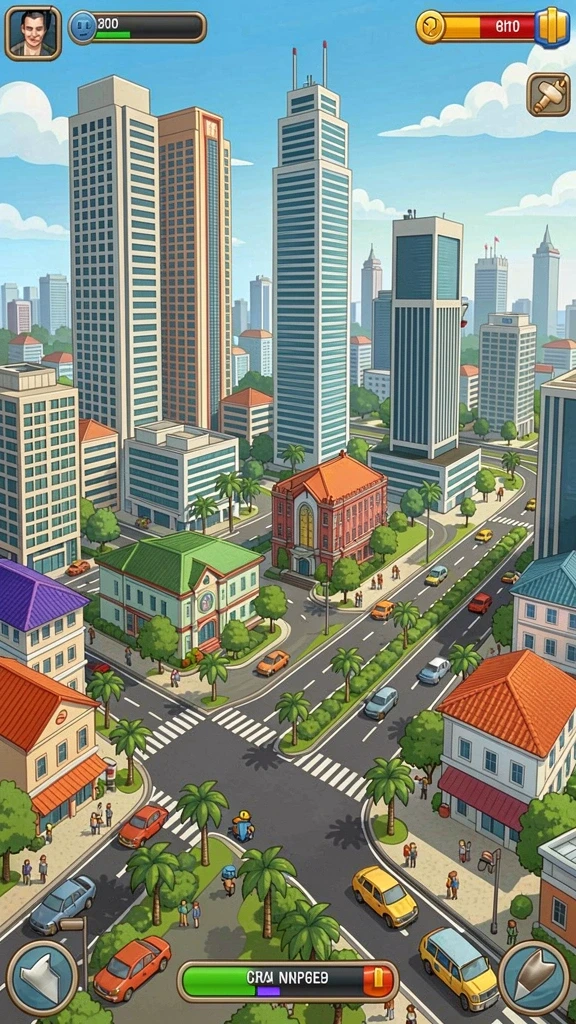 Tampilan awal yang menarik dan penuh warna.