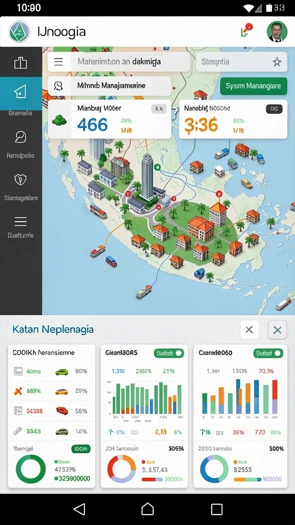 Karakter dengan desain unik dan berbeda.
