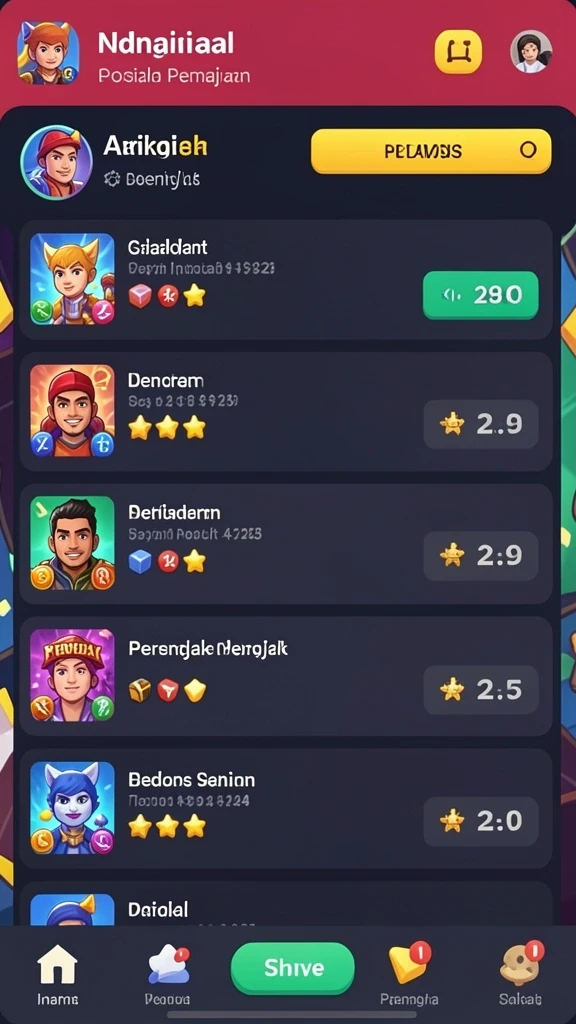 Mode multiplayer yang mempertemukan pemain dari berbagai tempat.