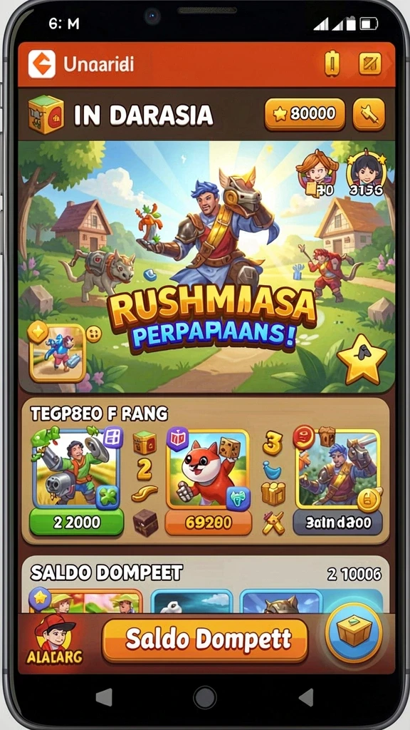 Tampilan antarmuka yang menarik dan user-friendly.