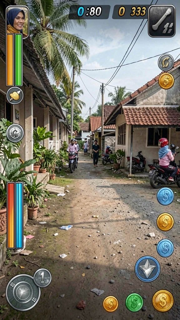 Level yang menantang dengan desain menarik.