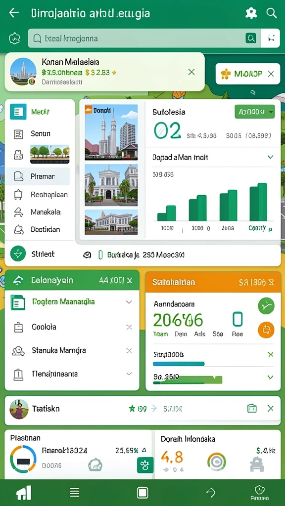Tampilan antarmuka yang menarik dan user-friendly.