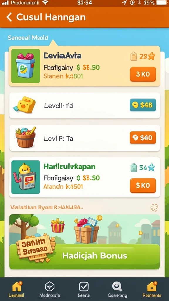 Tampilan antarmuka yang ramah pengguna.