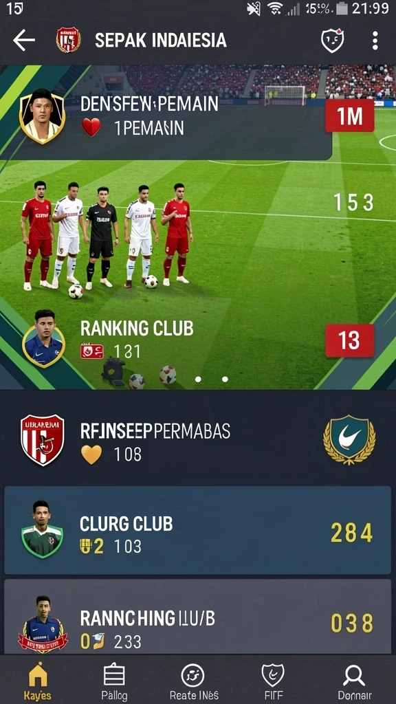 Berbagai karakter unik untuk dipilih dalam permainan.